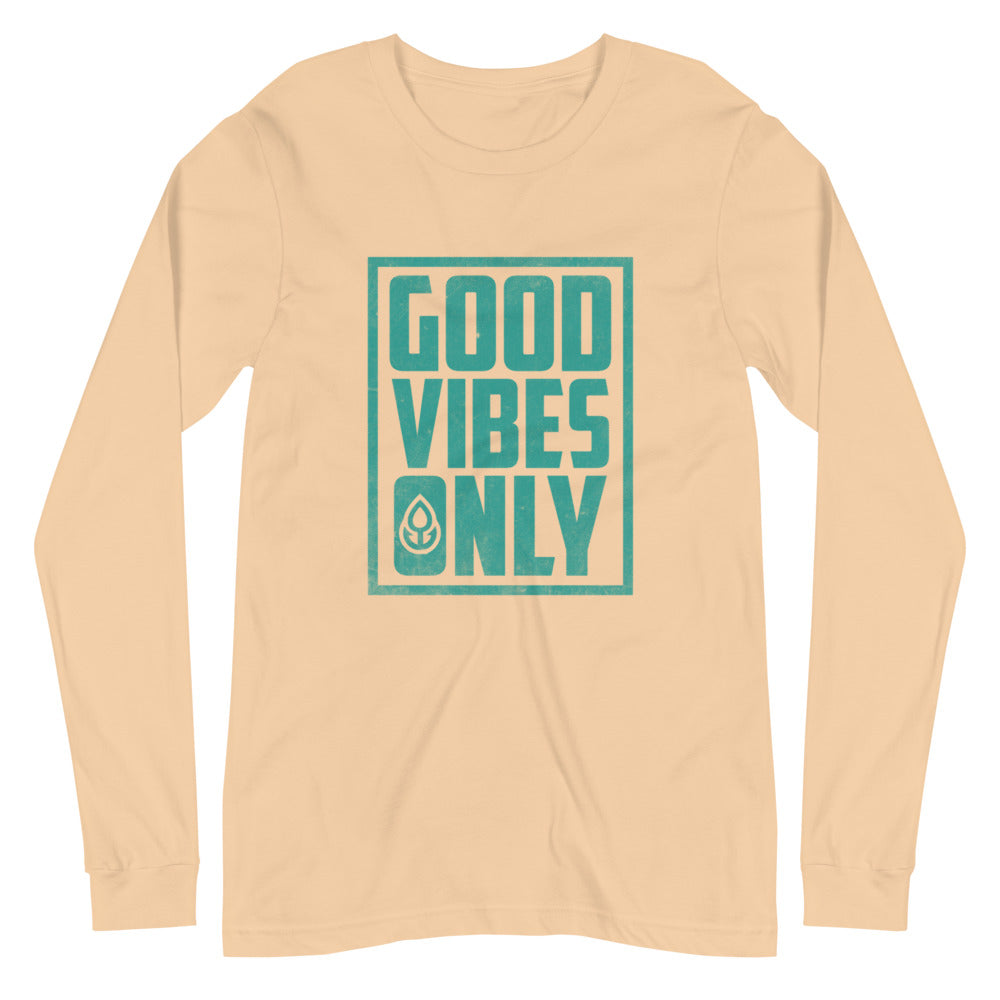 "Good Vibes Only" Unisex Long Sleeve