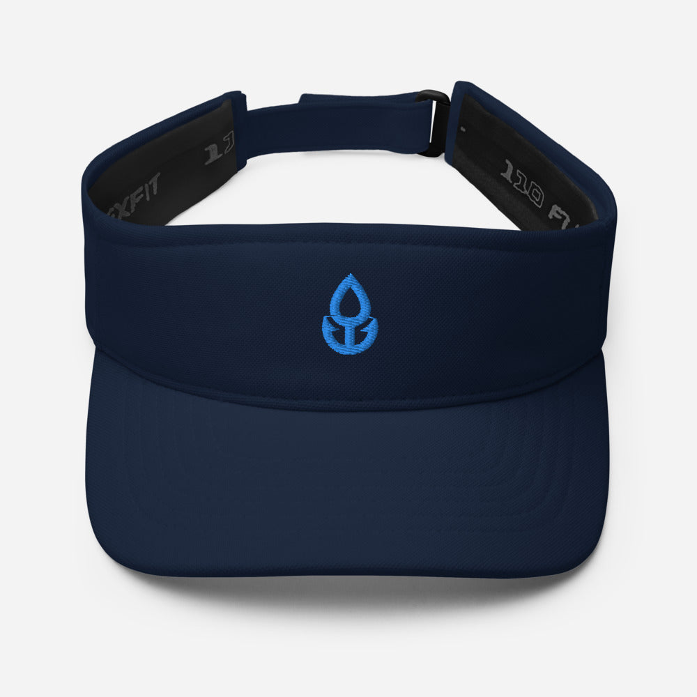 Blue Icon Visor